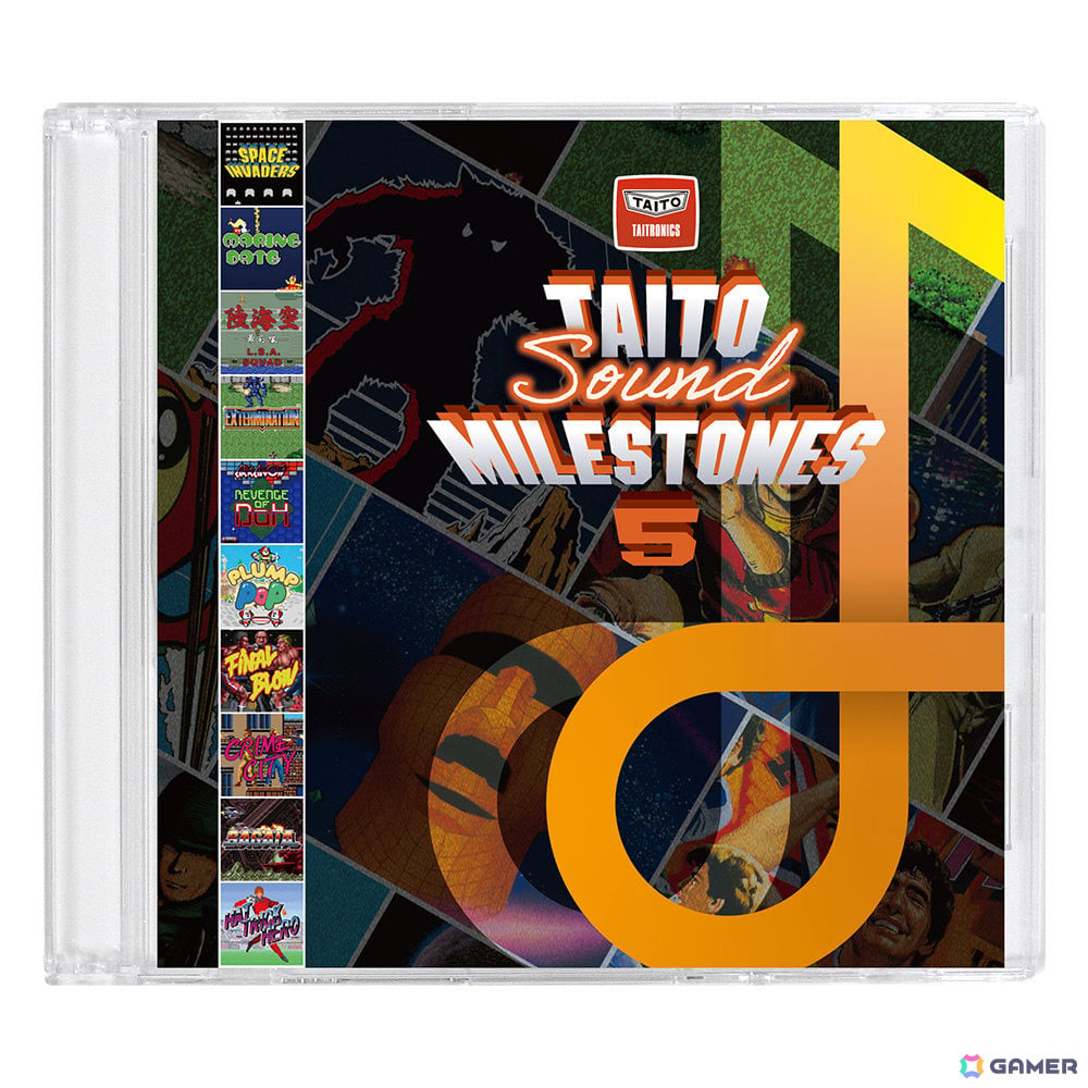 「タイトーマイルストーン5」が2027年1月28日に発売！「スペースインベーダー」や幻の3画面版「サーガイア」など10タイトルを収録の画像